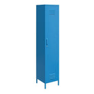 Cache Single Metal Locker Storage Cabinet in Blue by Dorel Novogratz - Price Crash Furniture