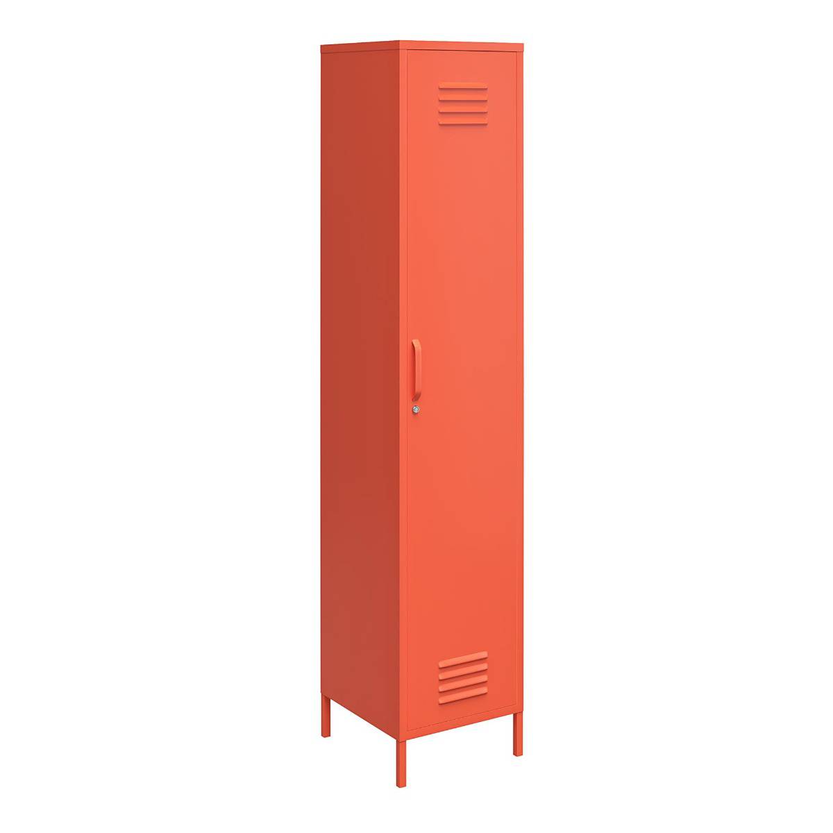 Cache Single Metal Locker Storage Cabinet in Mint by Dorel Novogratz - Price Crash Furniture