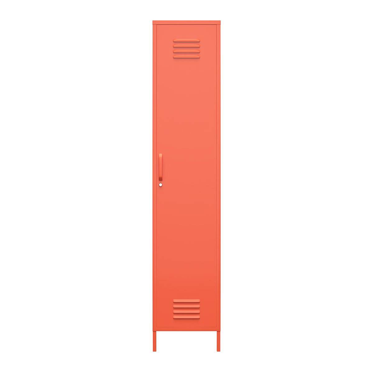 Cache Single Metal Locker Storage Cabinet in Mint by Dorel Novogratz - Price Crash Furniture