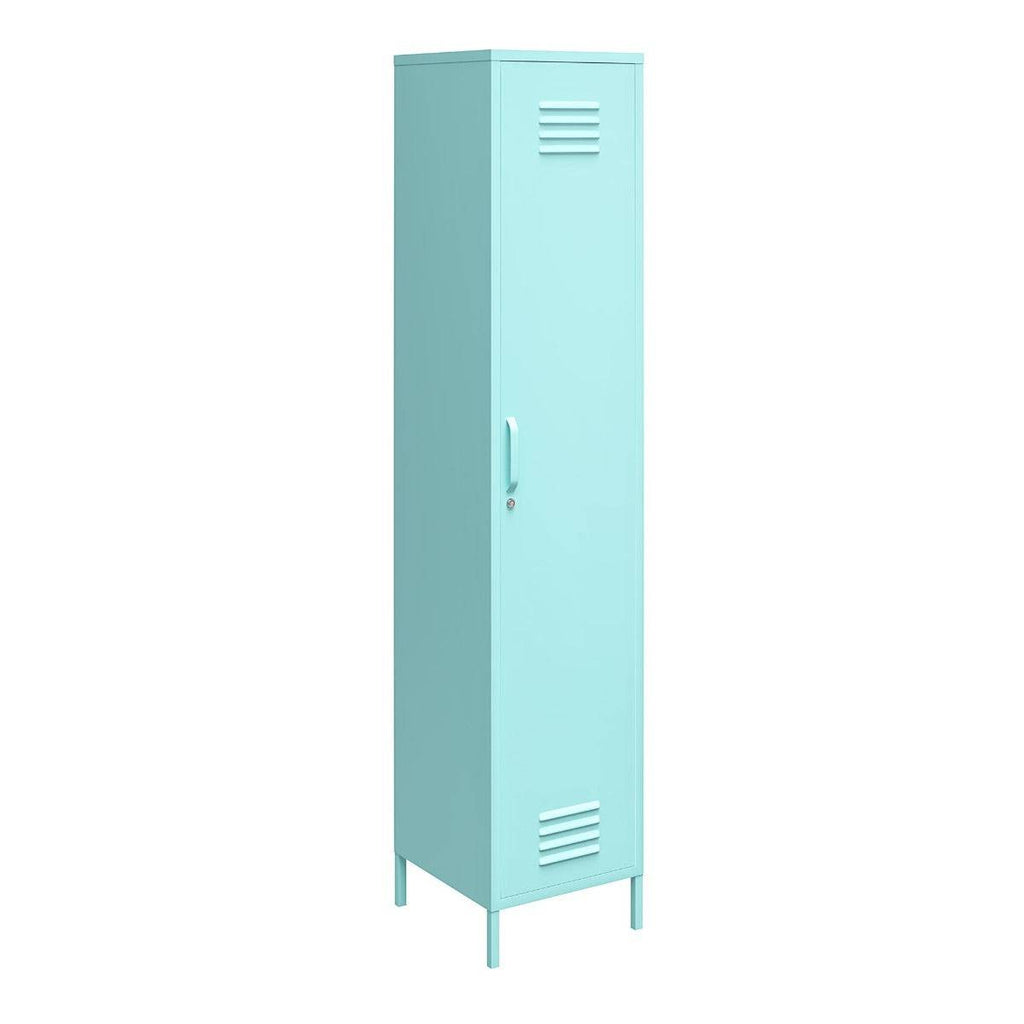Cache Single Metal Locker Storage Cabinet in Yellow by Dorel Novogratz - Price Crash Furniture