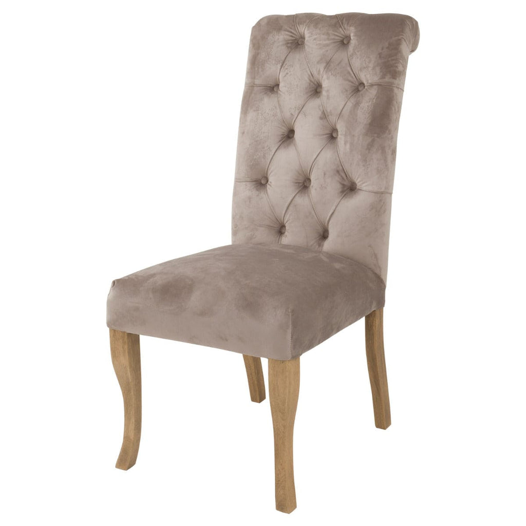 Chelsea Roll Top Dining Chair - Price Crash Furniture