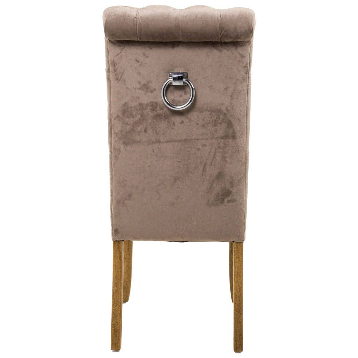 Chelsea Roll Top Dining Chair - Price Crash Furniture