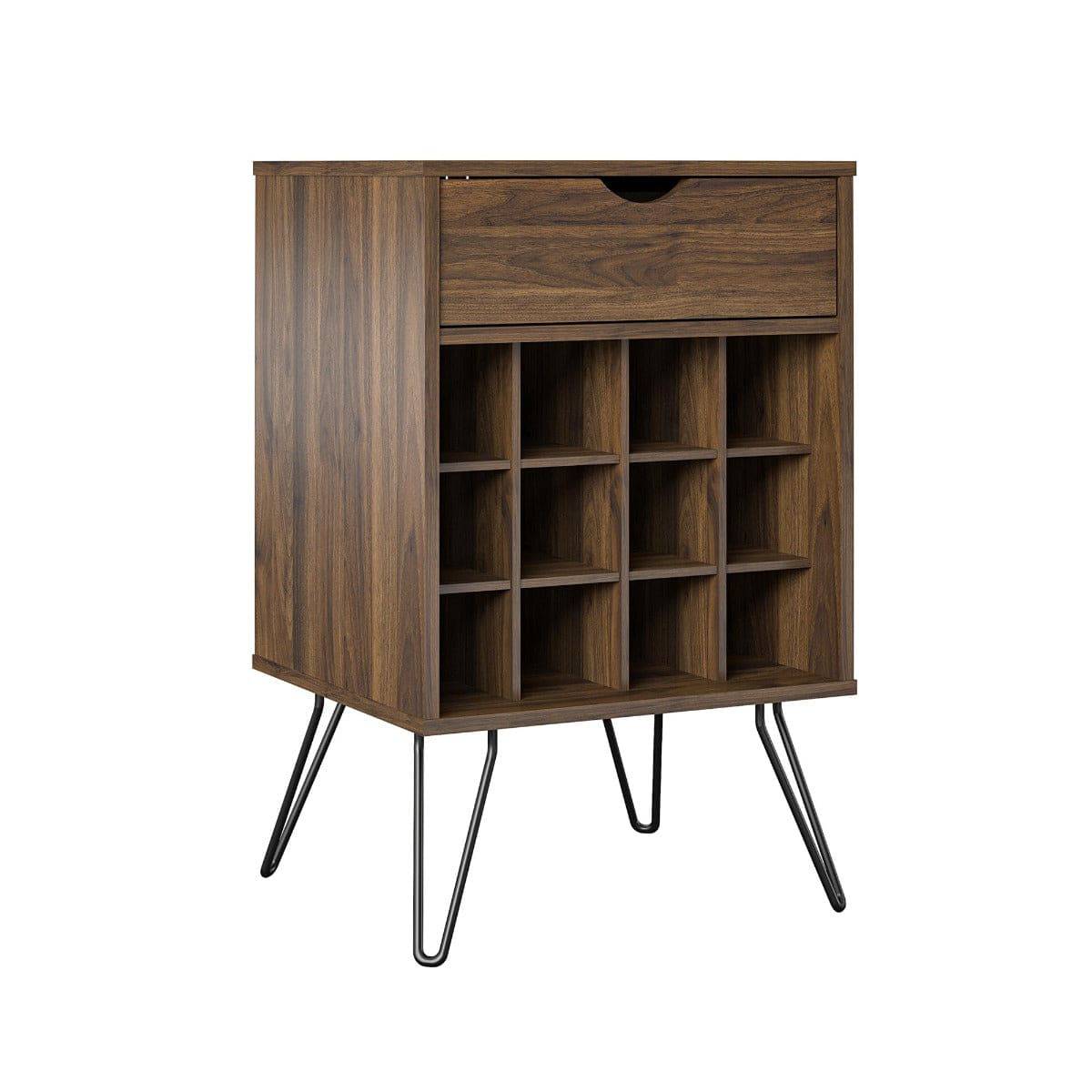 Concord Beverage Storage Stand in Walnut by Dorel - Price Crash Furniture