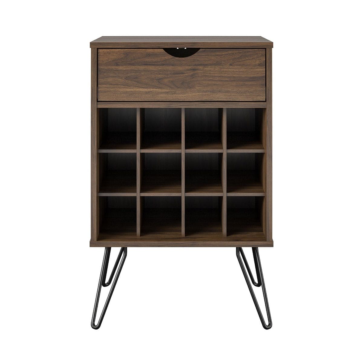 Concord Beverage Storage Stand in Walnut by Dorel - Price Crash Furniture