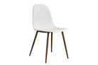 Copley Plastic Dining Chair (2pk) in White by Dorel - Price Crash Furniture