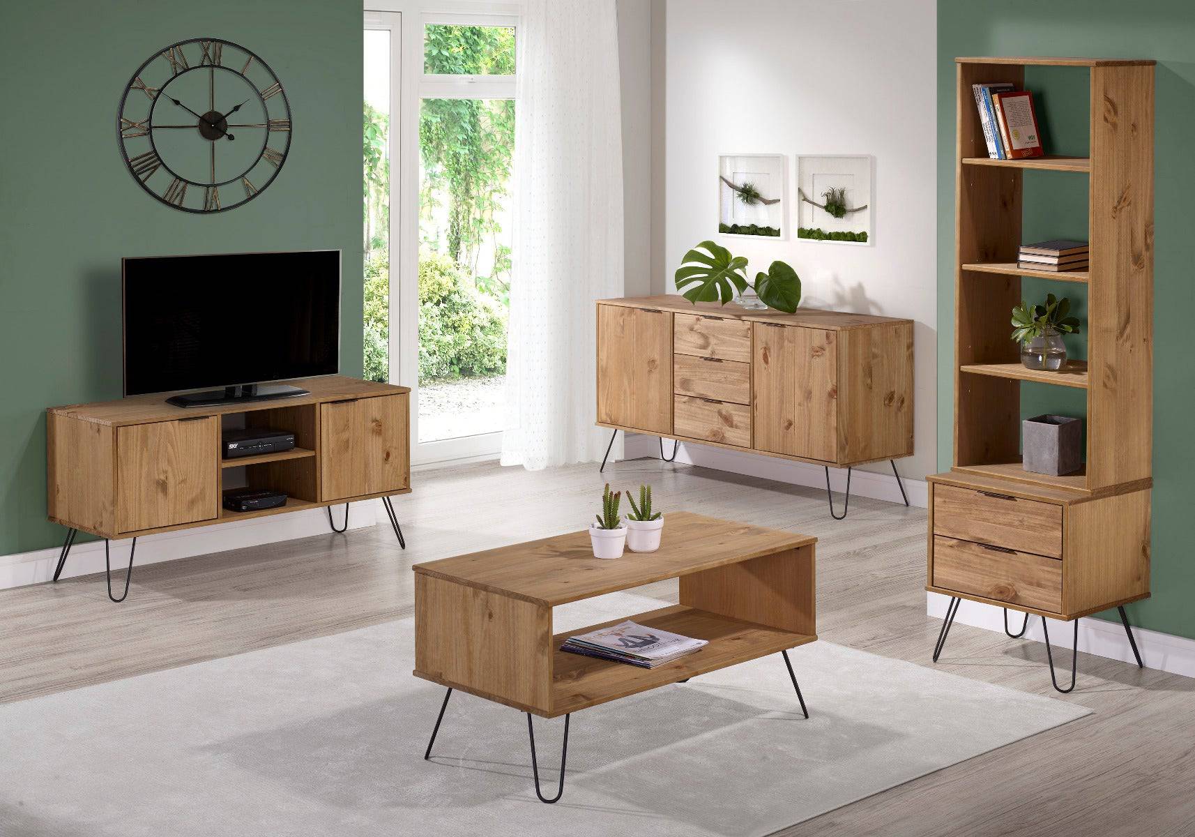 Core Products Augusta Small Sideboard 1 Door 3 Drawer - Price Crash Furniture