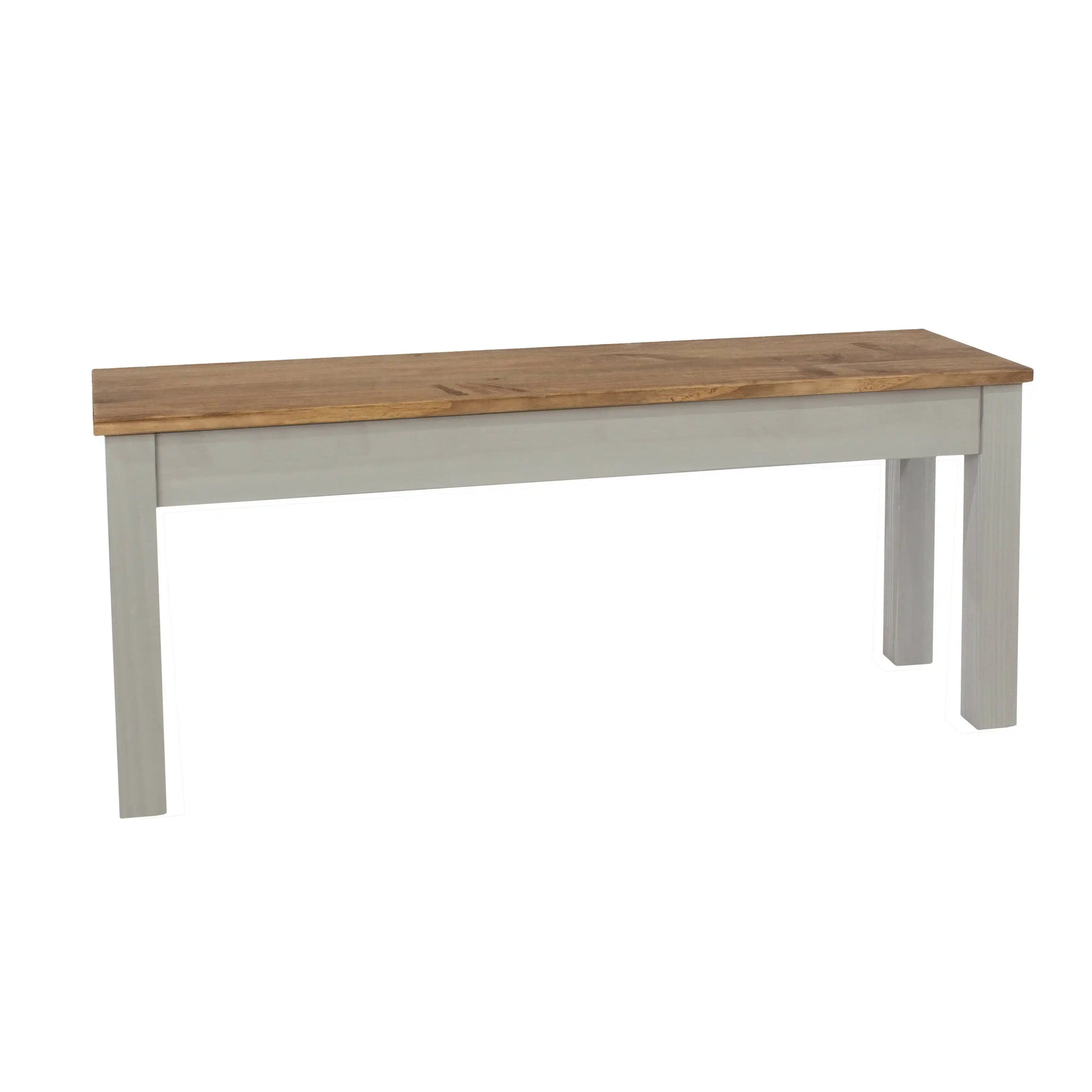 Core Products Corona Grey Washed Linea Bench for 1200mm Table - Price Crash Furniture