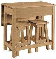 Core Products Corona Pine Drop Leaf 2 Seater Breakfast Set - Price Crash Furniture