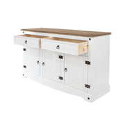 Core Products Corona White Washed Medium Sideboard - Price Crash Furniture