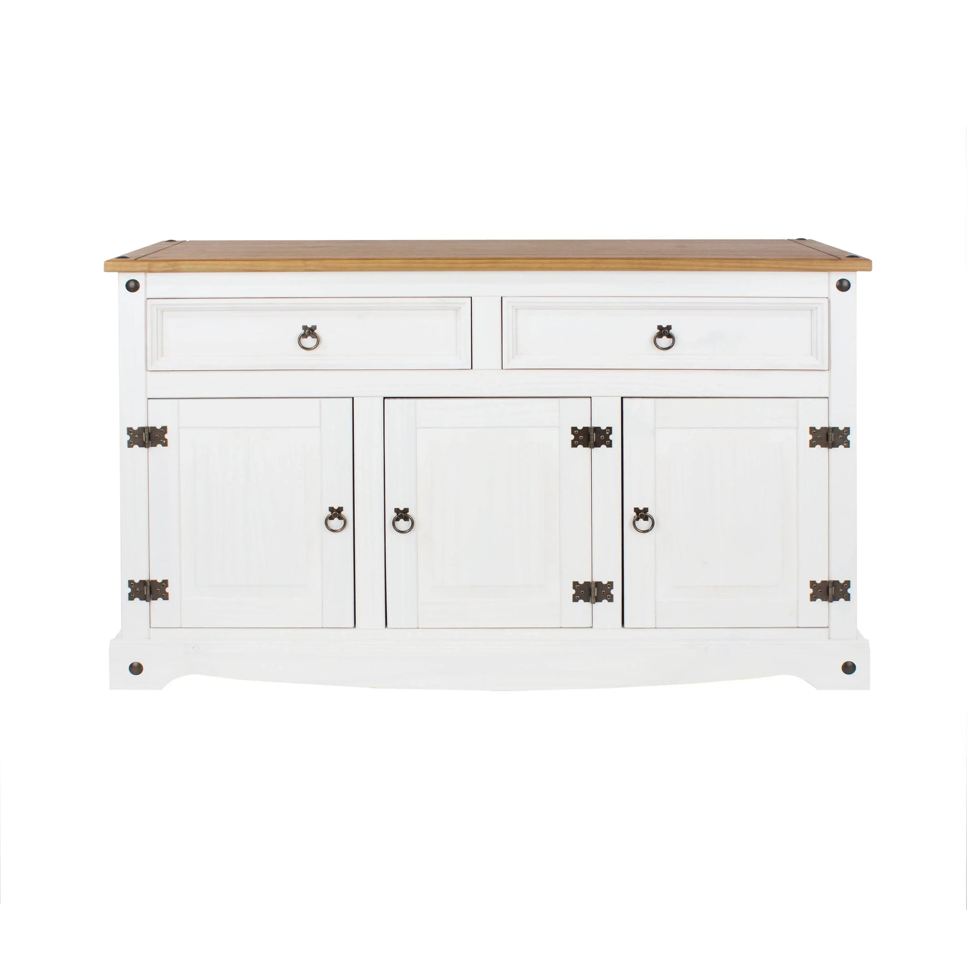 Core Products Corona White Washed Medium Sideboard - Price Crash Furniture