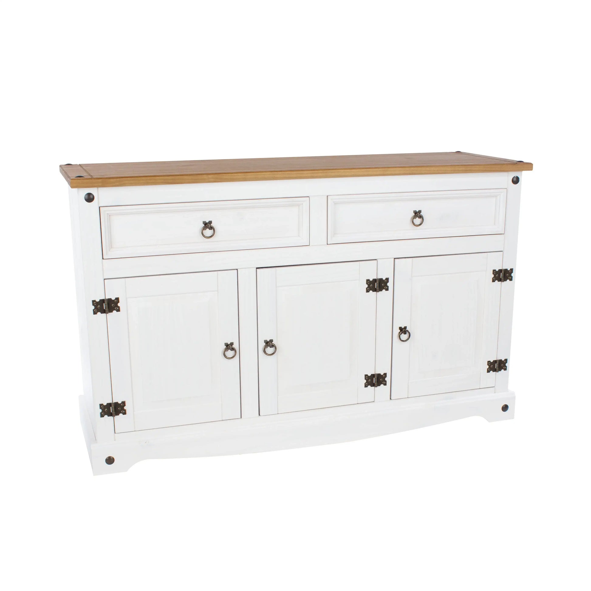 Core Products Corona White Washed Medium Sideboard - Price Crash Furniture
