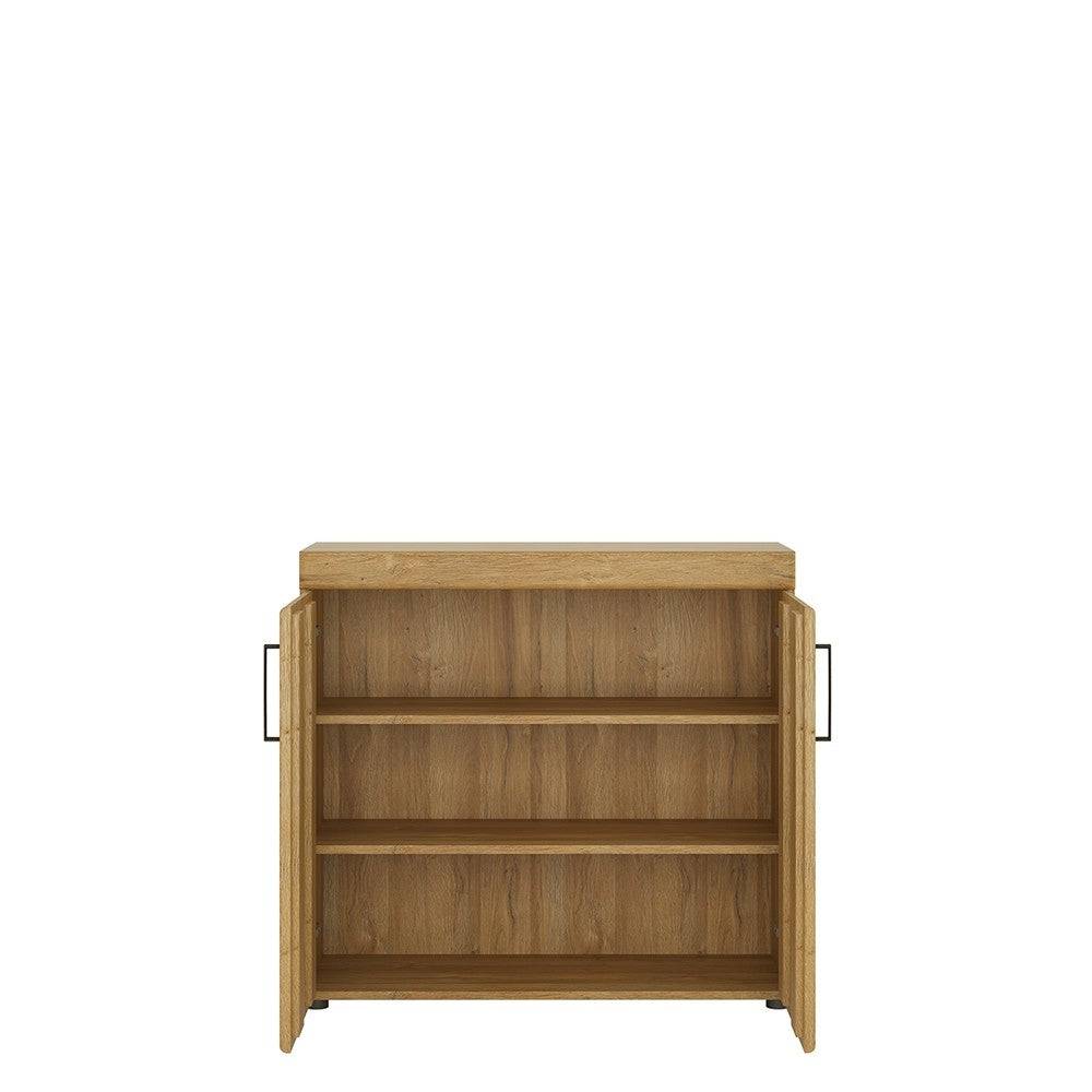 Cortina 2 Door Cabinet In Grandson Oak - Price Crash Furniture