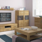 Cortina 2 Door Cabinet In Grandson Oak - Price Crash Furniture