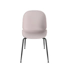 COSMOLIVING Aria Resin Dining Chair 4 pack in Light Pink - Price Crash Furniture