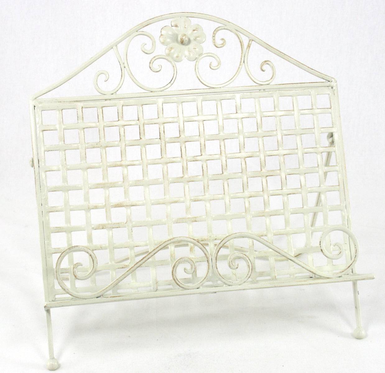 Cream Daisy Cook Book Holder - Price Crash Furniture