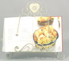 Cream Heart Cookery Book Holder - Price Crash Furniture