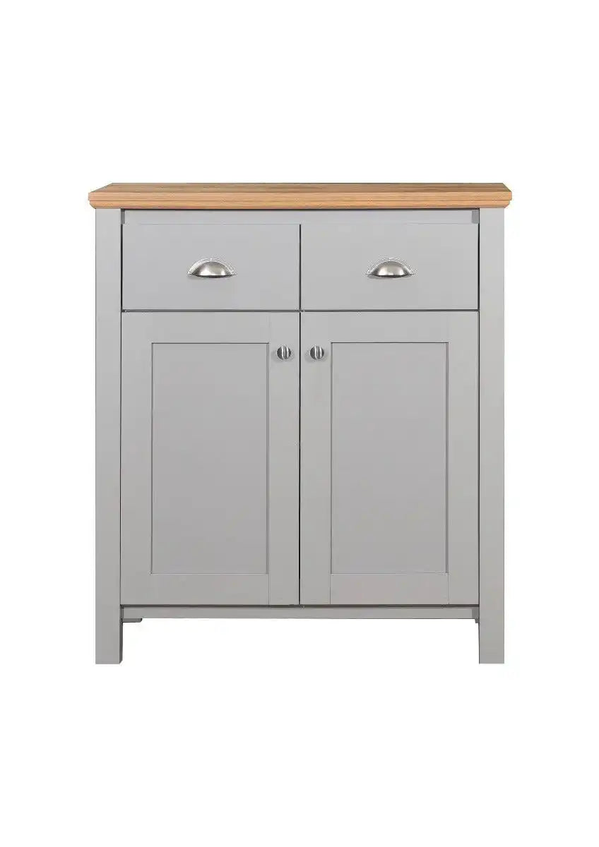 Eaton Compact Sideboard in Grey by TAD - Price Crash Furniture