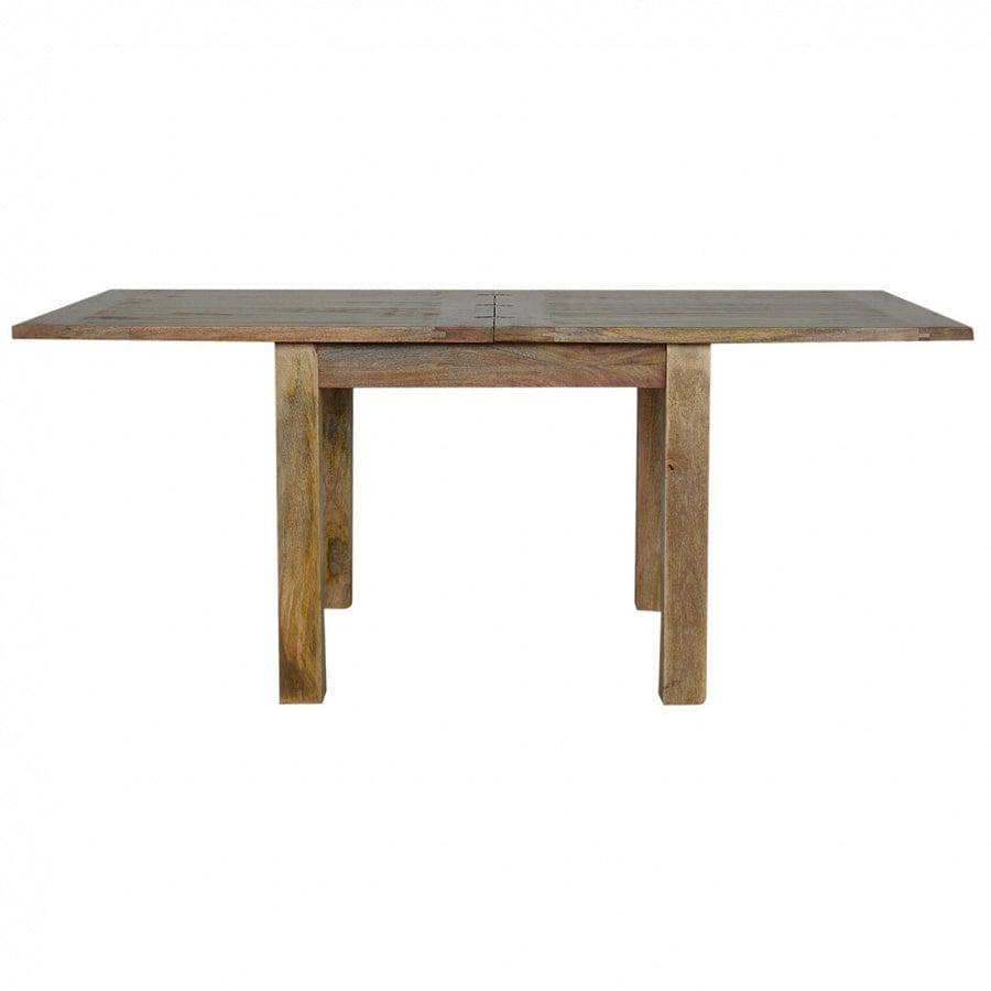 Extendable Butterfly Dining Table with Straight Legs - Price Crash Furniture