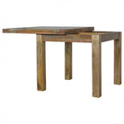 Extendable Butterfly Dining Table with Straight Legs - Price Crash Furniture