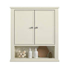 Franklin Storage Wall and Bathroom Cabinet in White by Dorel - Price Crash Furniture