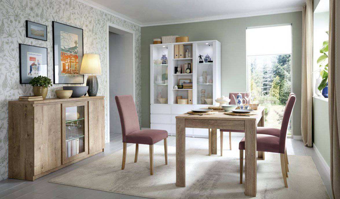 Fribo Extending Dining Table 140-180cm in Golden Oak - Price Crash Furniture