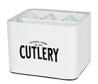 General Store Metal Cutlery Box 18x16cm - Price Crash Furniture