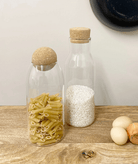 Glass Canister With Cork Stopper 30cm - Price Crash Furniture