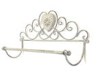 Grey Heart Wall Hanging Kitchen Roll Holder - Price Crash Furniture