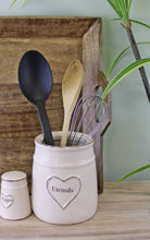 Heart Range Ceramic Kitchen Utensils Holder - Price Crash Furniture