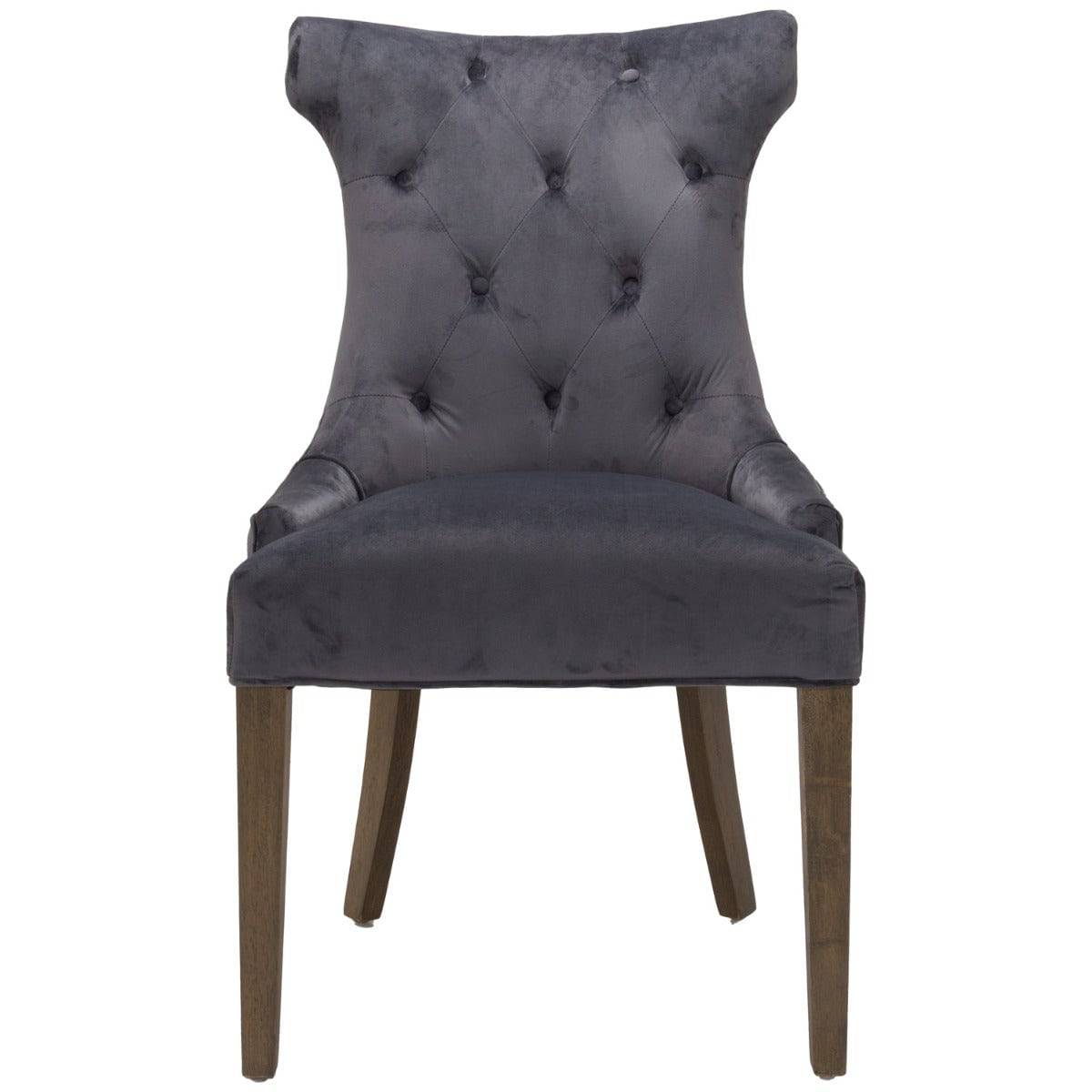 Knightsbridge High Wing Ring Backed Dining Chair - Price Crash Furniture