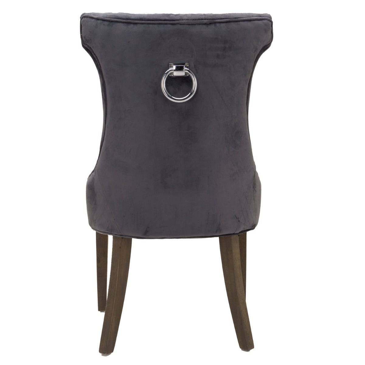 Knightsbridge High Wing Ring Backed Dining Chair - Price Crash Furniture