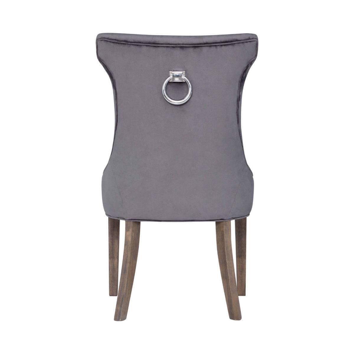 Knightsbridge High Wing Ring Backed Dining Chair - Price Crash Furniture