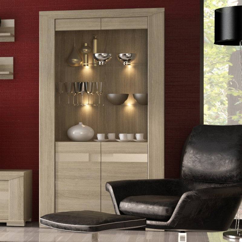 LED 4 piece cabinet lighting kit with foot switch - Price Crash Furniture