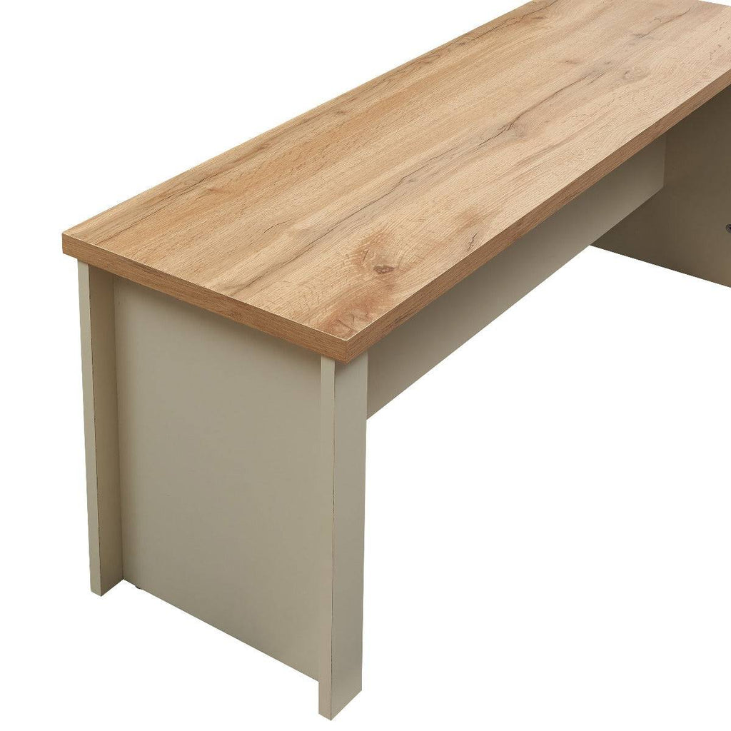 Lisbon 3 piece dining set: 150cm table, 2 benches - Price Crash Furniture