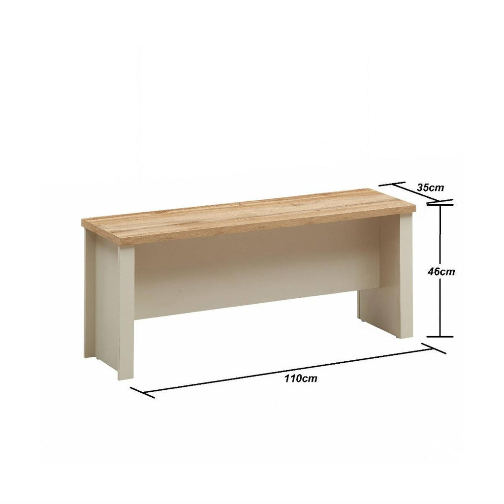 Lisbon 3 piece dining set: 150cm table, 2 benches - Price Crash Furniture