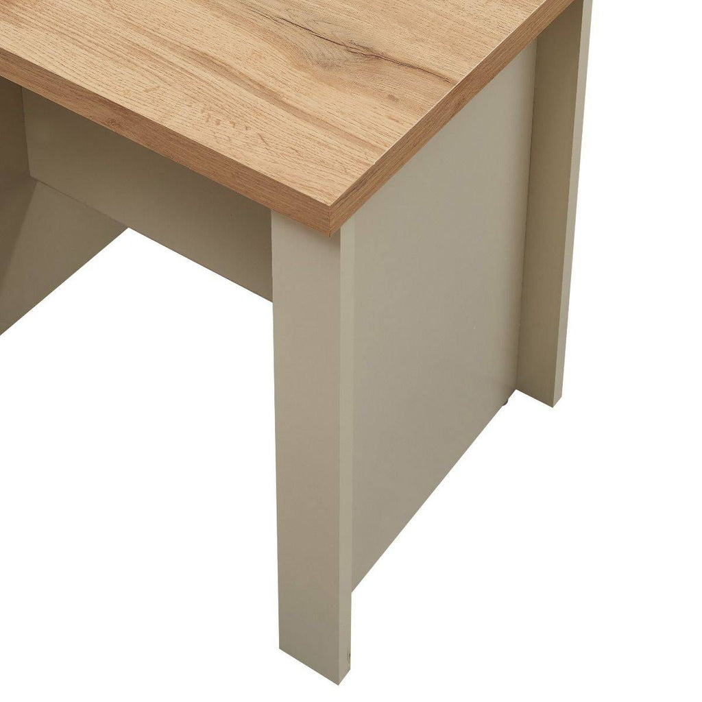 Lisbon coffee table in cream & oak by TAD - Price Crash Furniture