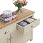 Lisbon sideboard with 3 doors 2 drawers by TAD - Price Crash Furniture