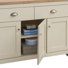 Lisbon sideboard with 3 doors 2 drawers by TAD - Price Crash Furniture