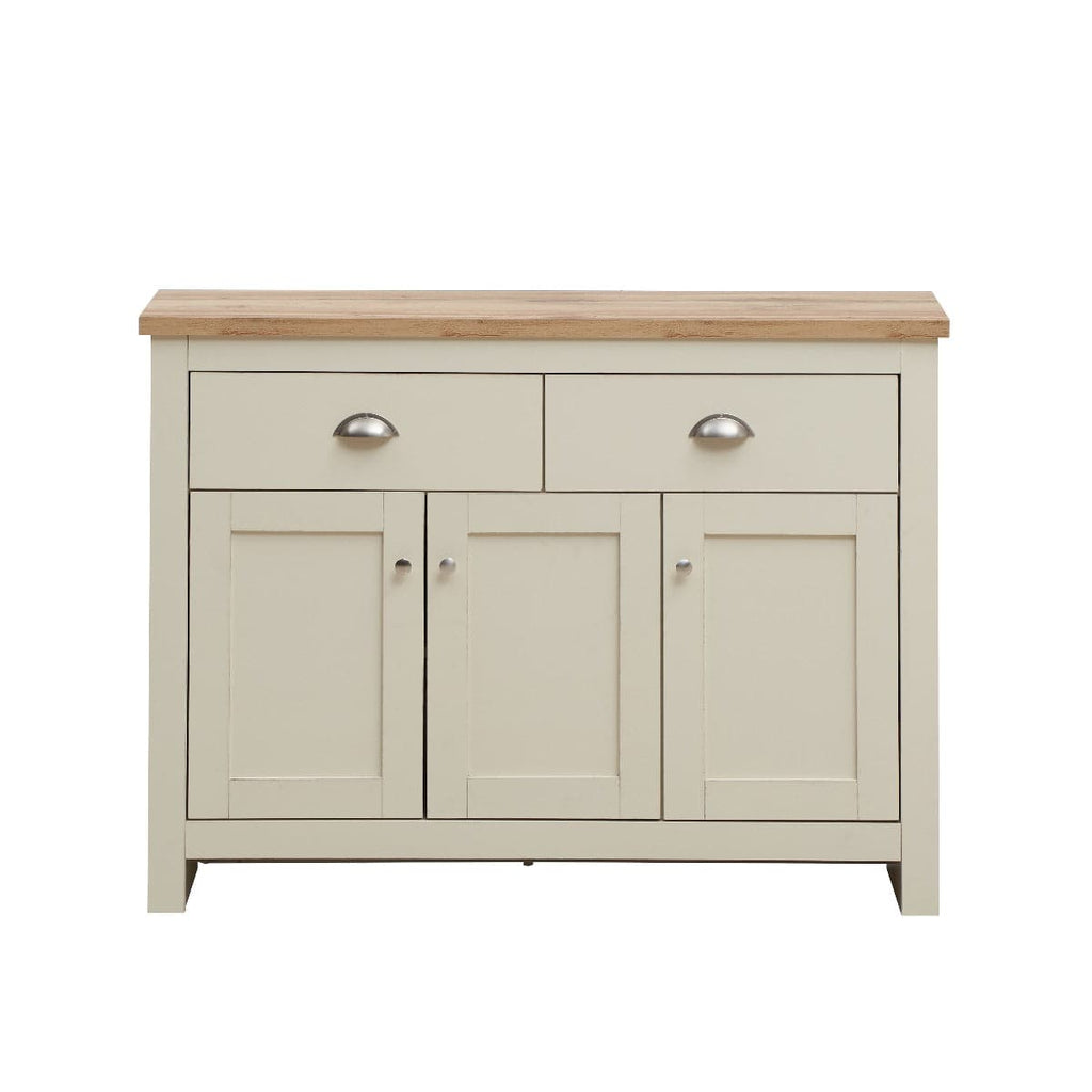 Lisbon sideboard with 3 doors 2 drawers by TAD - Price Crash Furniture