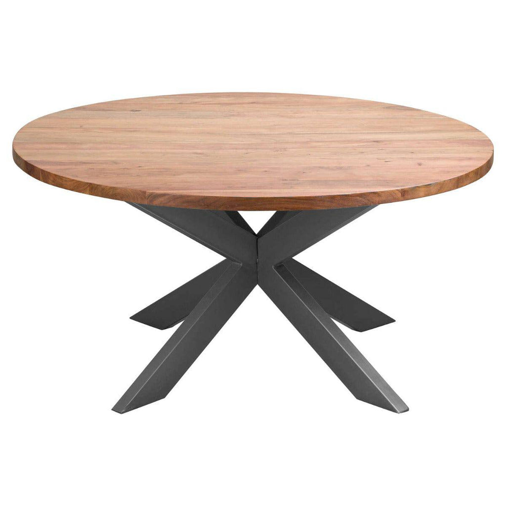 Live Edge Collection Large Round Dining Table - Price Crash Furniture