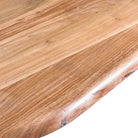 Live Edge Large Dining Table - Price Crash Furniture