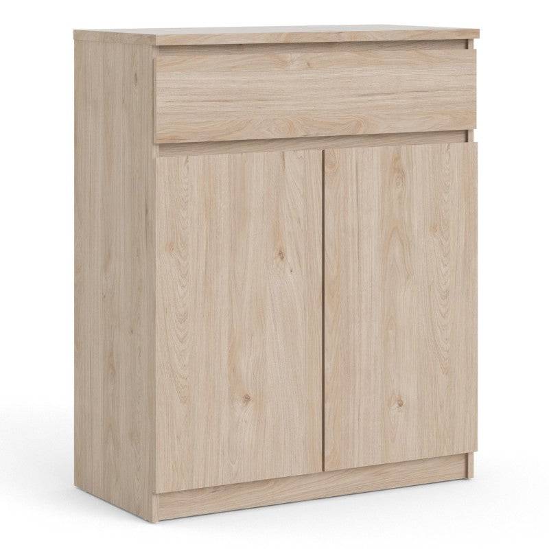 Naia Sideboard with 1 Drawer & 2 Doors in Jackson Hickory Oak - Price Crash Furniture