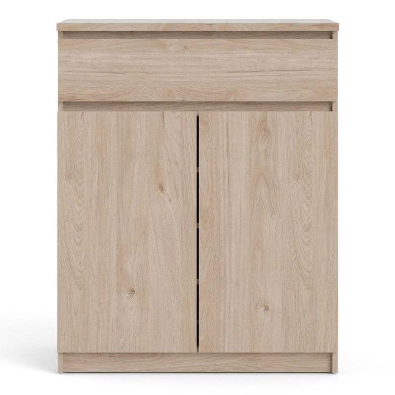 Naia Sideboard with 1 Drawer & 2 Doors in Jackson Hickory Oak - Price Crash Furniture