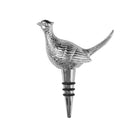 Nickel Pheasant Bottle Stopper - Price Crash Furniture