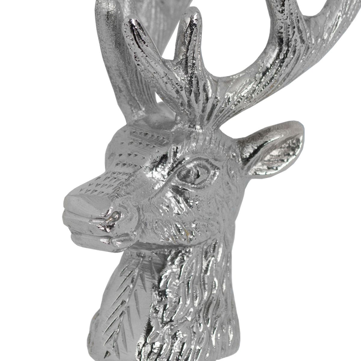 Nickel Stag Head Bottle Stopper - Price Crash Furniture