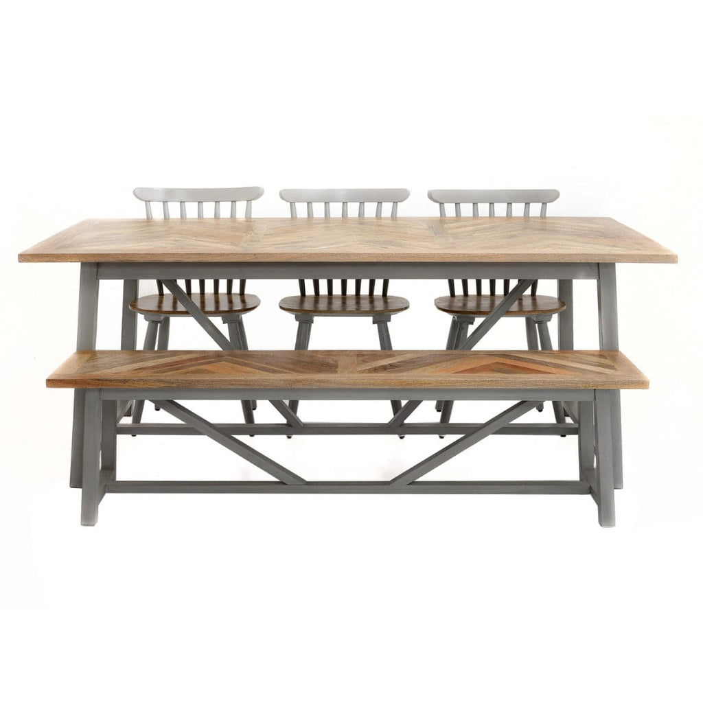Nordic Grey Collection Dining Table - Price Crash Furniture