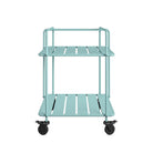 Novogratz Penelope Serving Cart in Aqua - Indoor/Outdoor - Price Crash Furniture