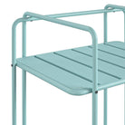 Novogratz Penelope Serving Cart in Aqua - Indoor/Outdoor - Price Crash Furniture