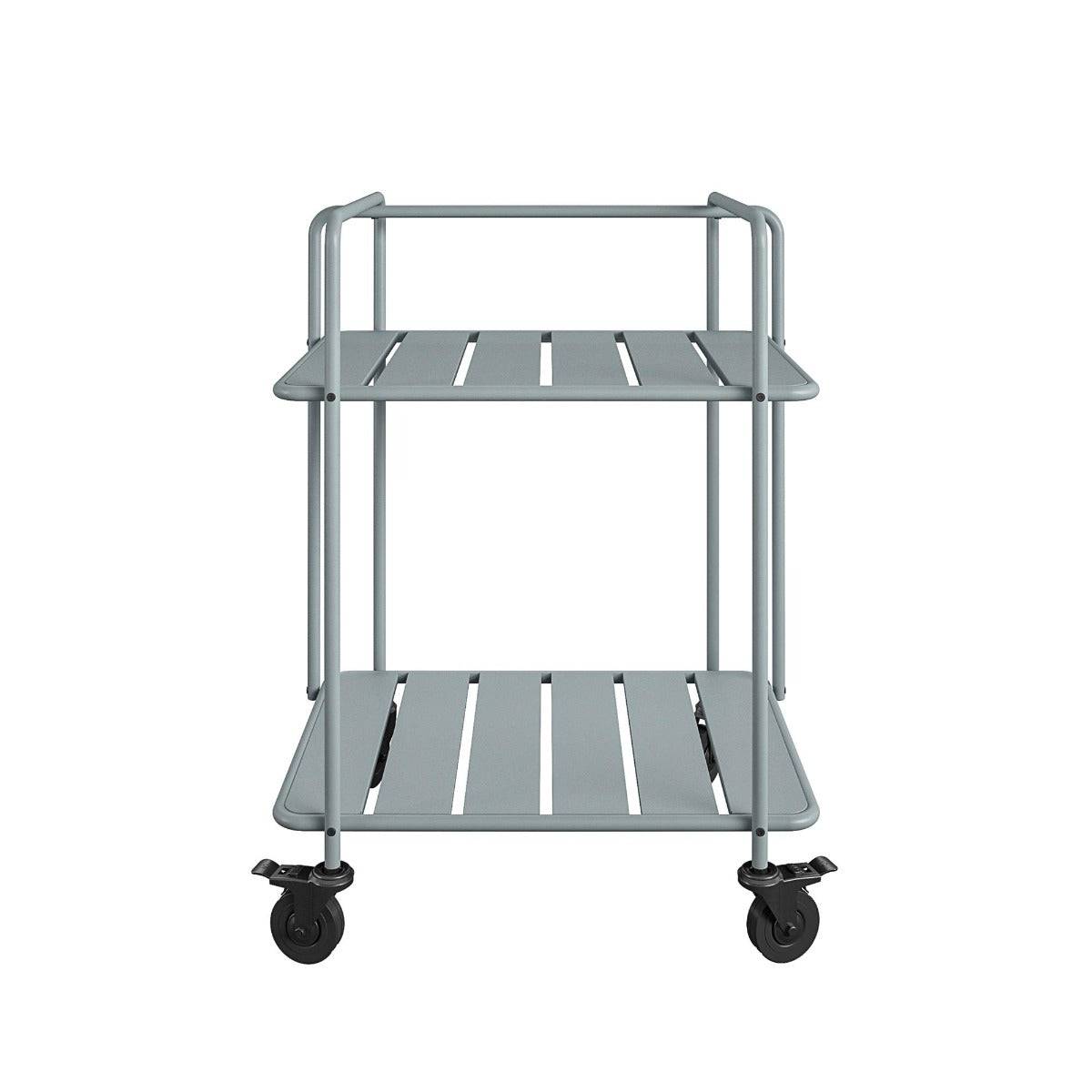 Novogratz Penelope Serving Cart in Grey - Indoor/Outdoor - Price Crash Furniture