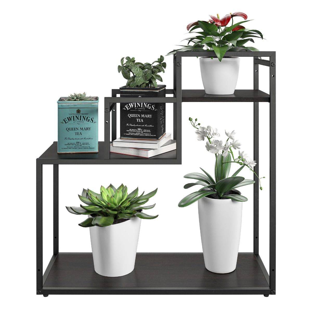 Novogratz Weston Plant Stand in Espresso - Price Crash Furniture